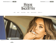 Tablet Screenshot of houseofbaguettes.com